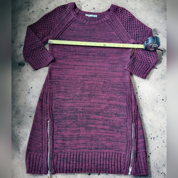 Maurices Sweater Dress with Zipper Detailing - Picture 10 of 11